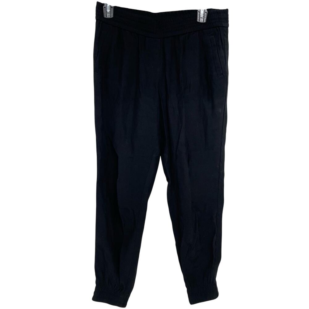 Loft Black Casual Pull On Jogger Pants Womens SP Casual Comfort Travel Classic